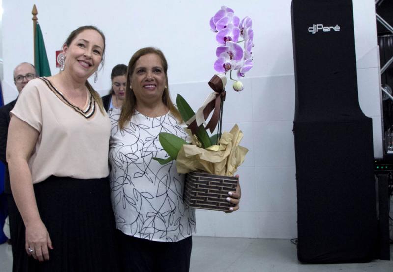 Ana Lídia, filha do Diretor Roberto Inácio Barbosa