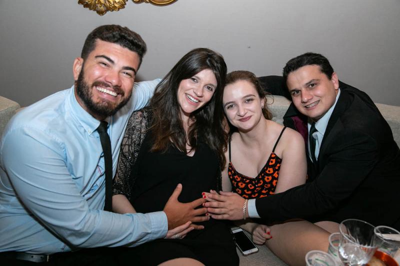 Clovinho Mereles, Mariana Tuzzi, Júlia Tuzzi, Pedro Matiussi