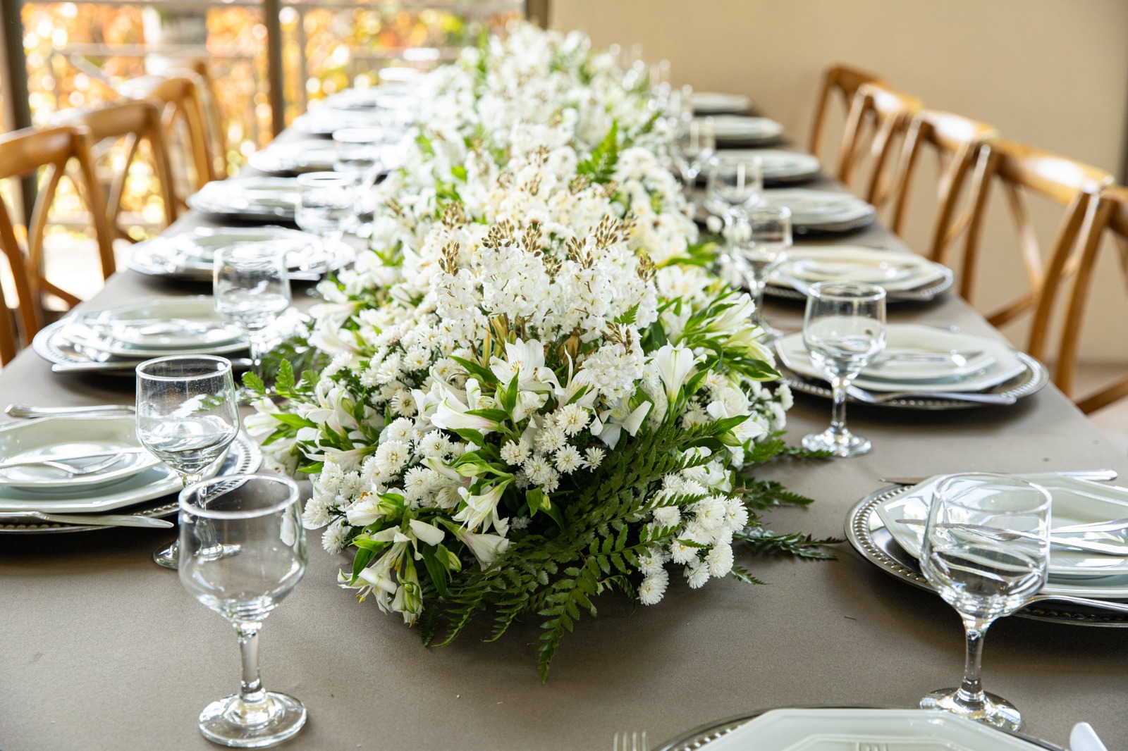 ... tudo como os noivos sonharam