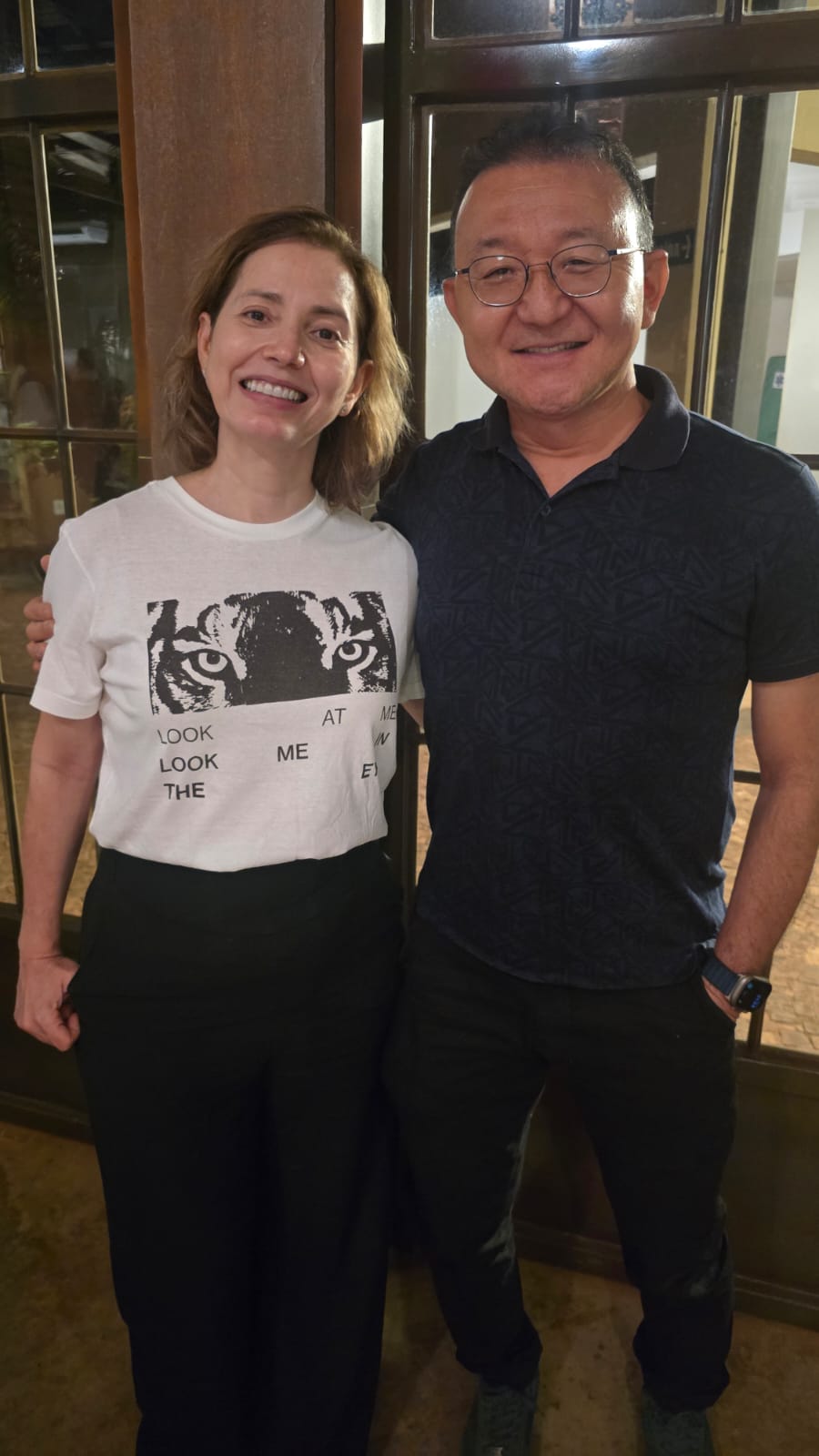 Nubia e Sérgio Yoshinaga