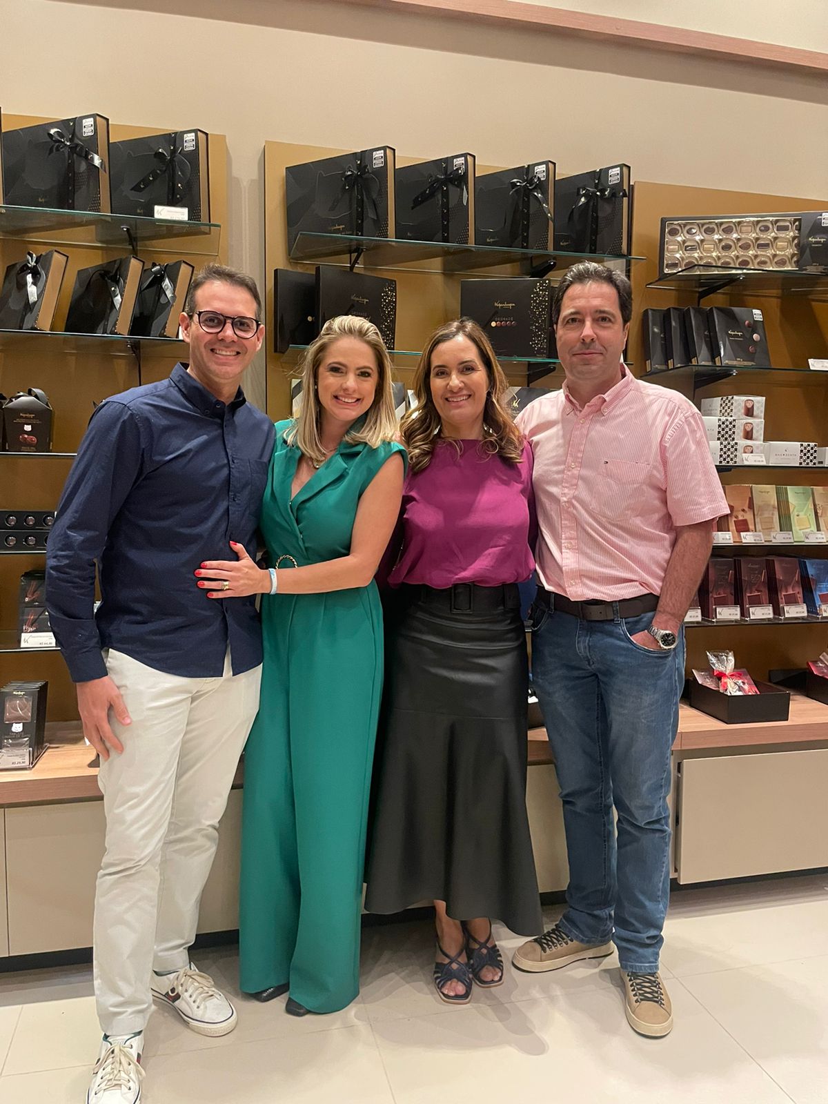 Carlos Eduardo Toloi, Mel Toloi, Silvia Melo e Otávio Melo