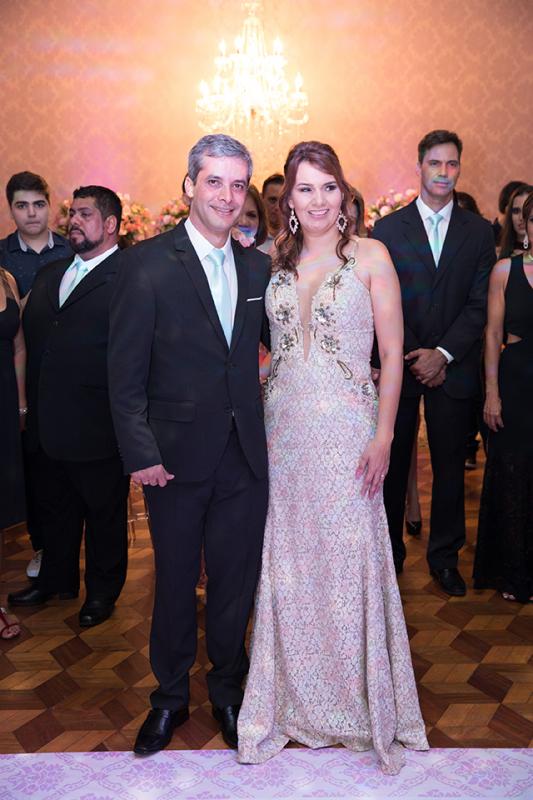 Os pais estavam radiantes