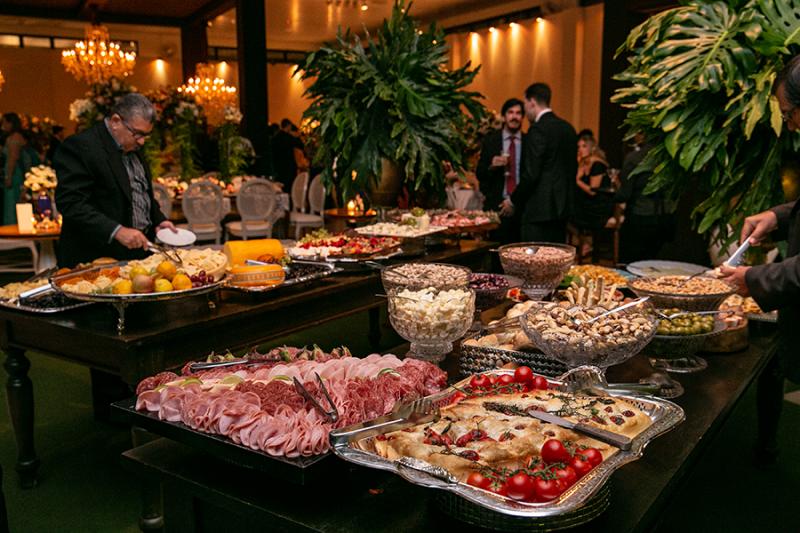 Entrada especialmente preparada pelo Buffet Energia & Vida, de Franca