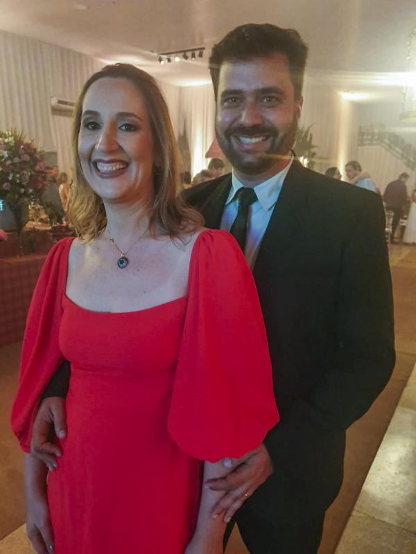 Fabiana e Francismar lemos Junior