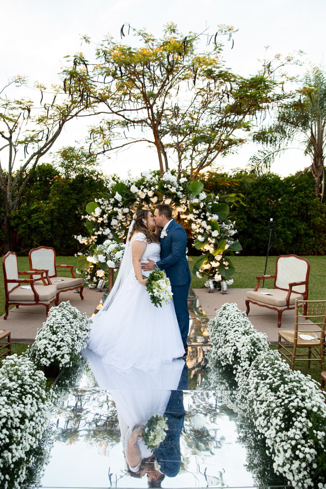 Um cenário de conto de fadas