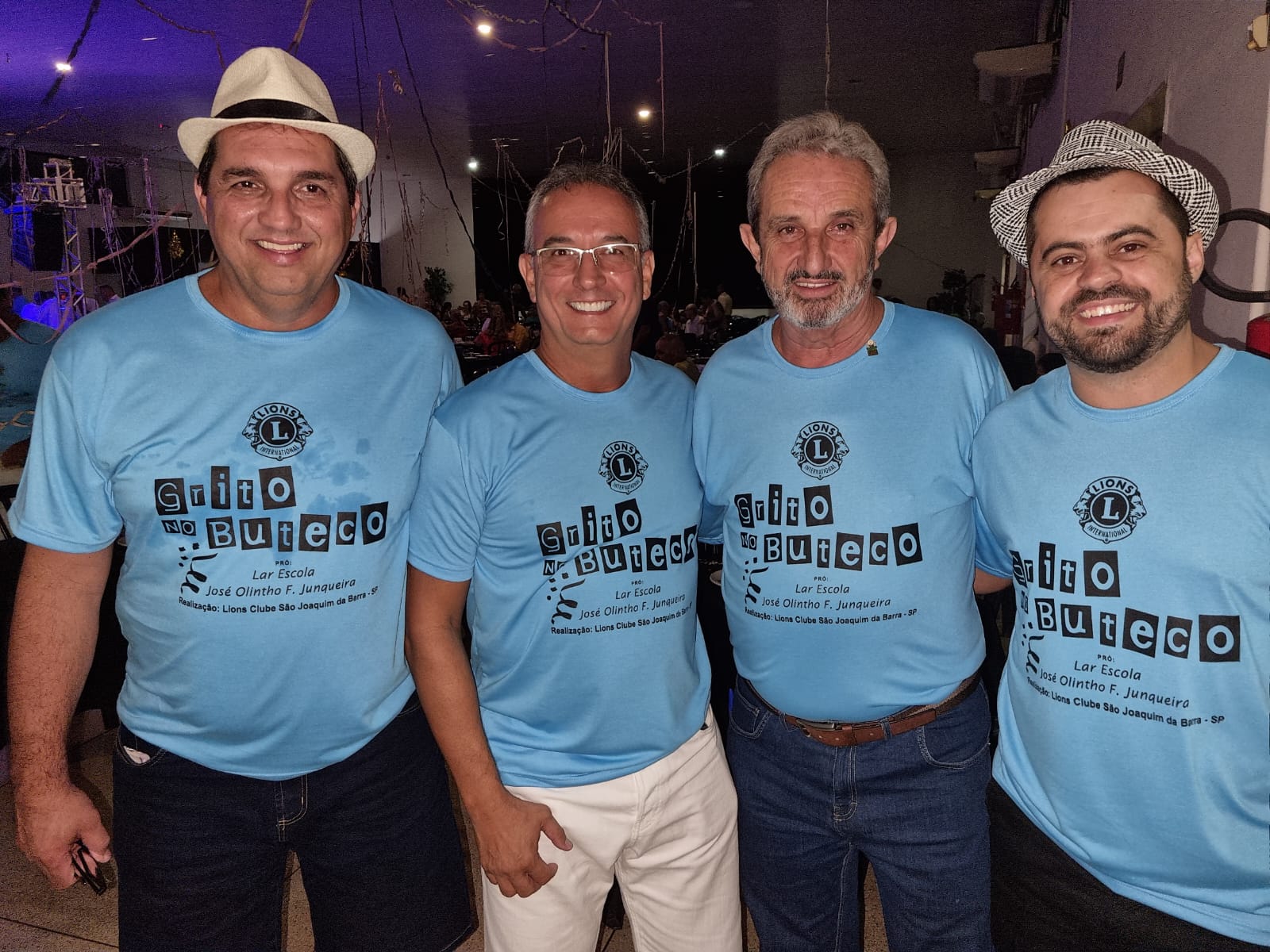 Carlos Contim,  Guto Contim,  Washington  Fernandes  , Rodolfo  Dias