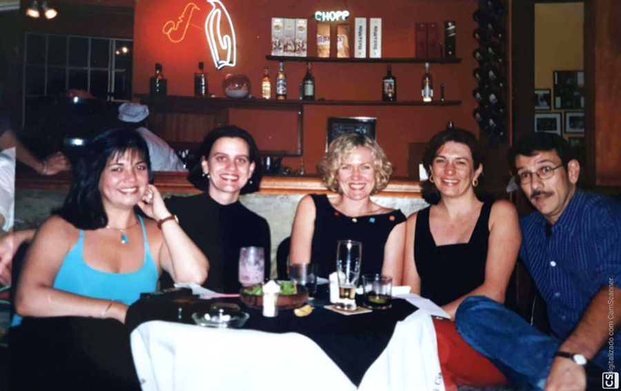 Gláucia  Pinhal,  Cássia Bolognesi Dias,  Geisa Guidolin,  Sandra e Ricardo  Kalil Chufalo