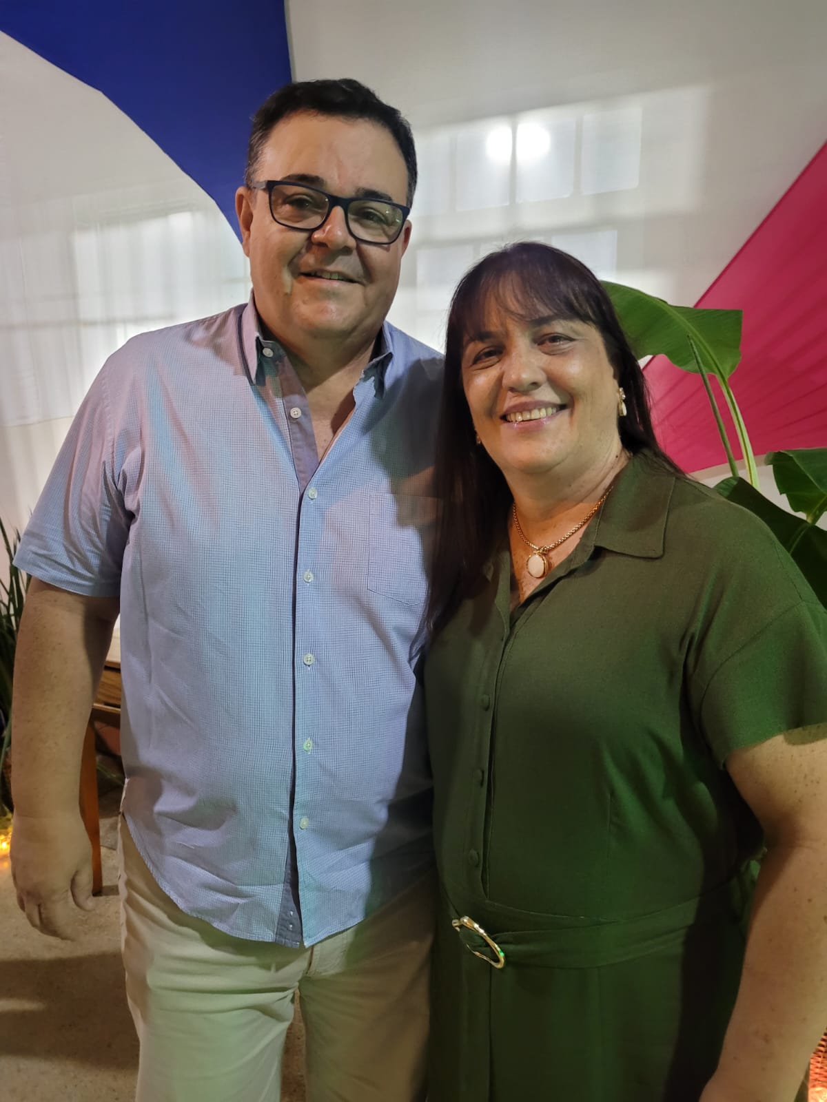 Marcelo e Rosa Viola