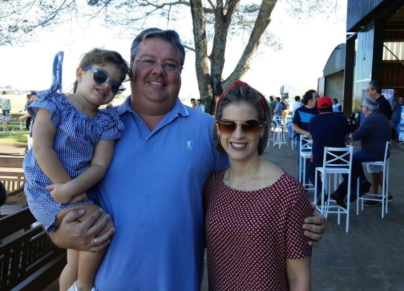 Manoela, Ananda e Beto Benine