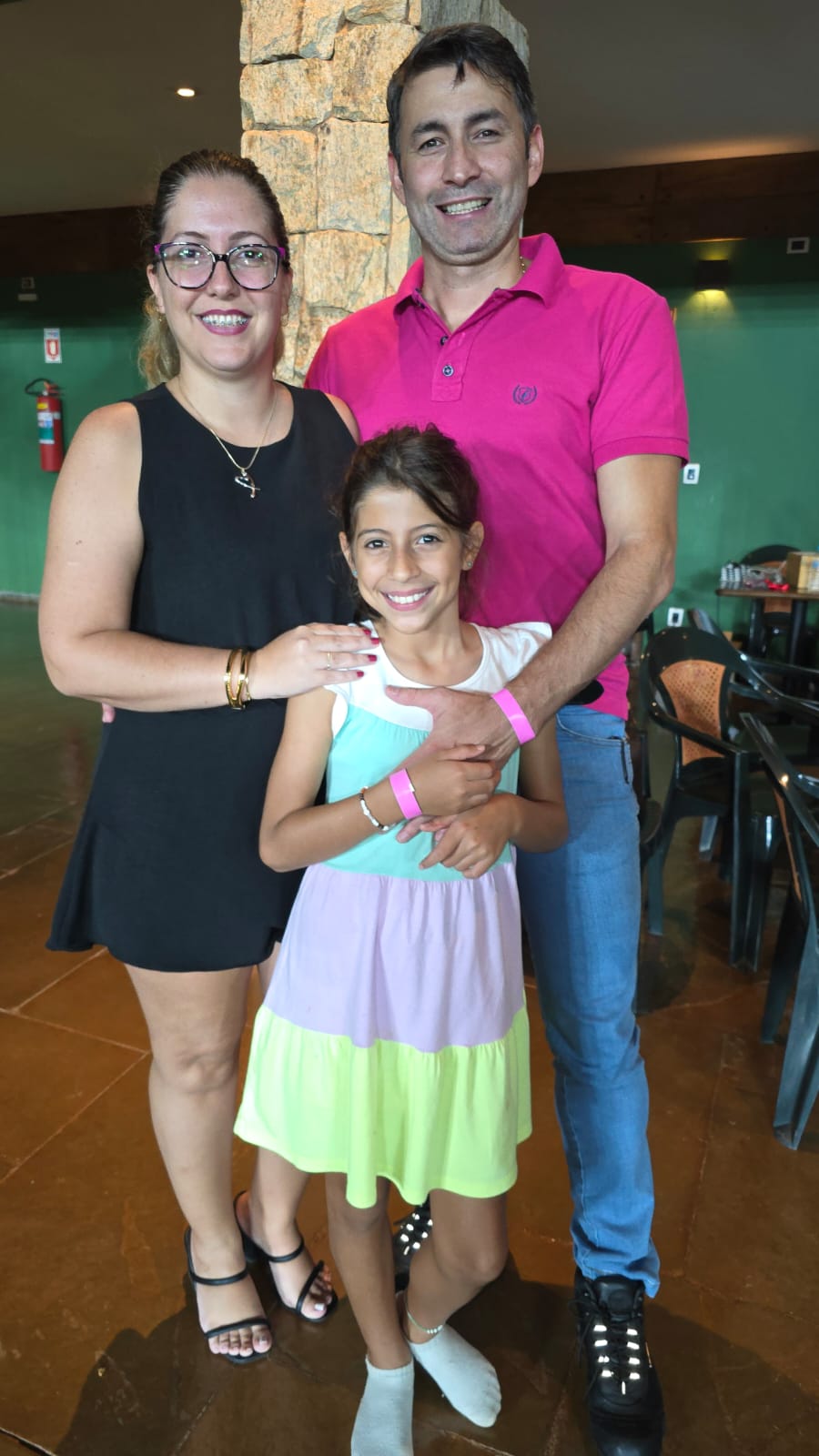 Alicia, Natalia, Antonino   da Silveira  Neto