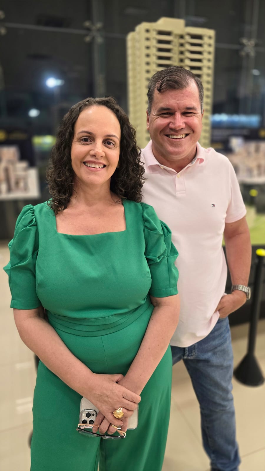 Valkiria  e Manoel Vicente de  Faria