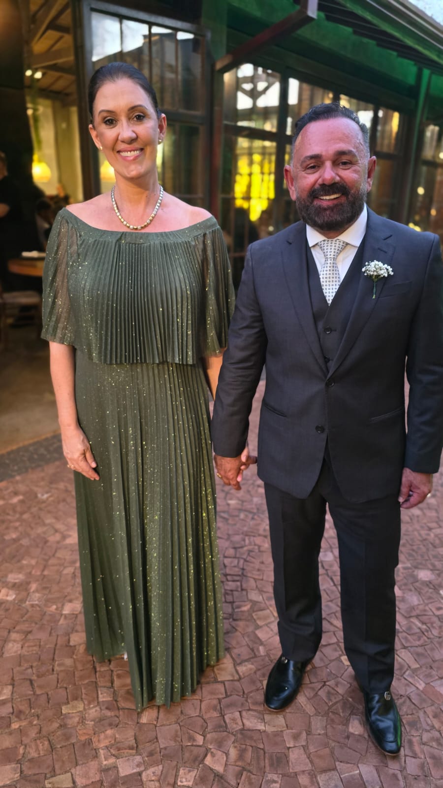 Cláudia e Edson Avalo Marin