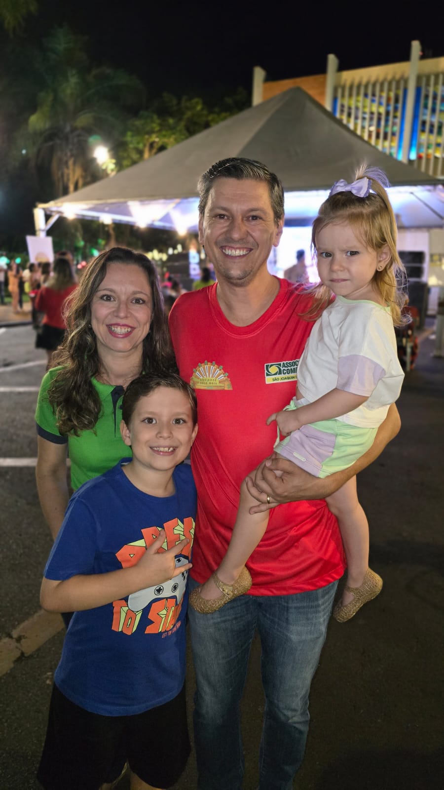 Alice, Pedro, Ana Paula, Eduardo Covas