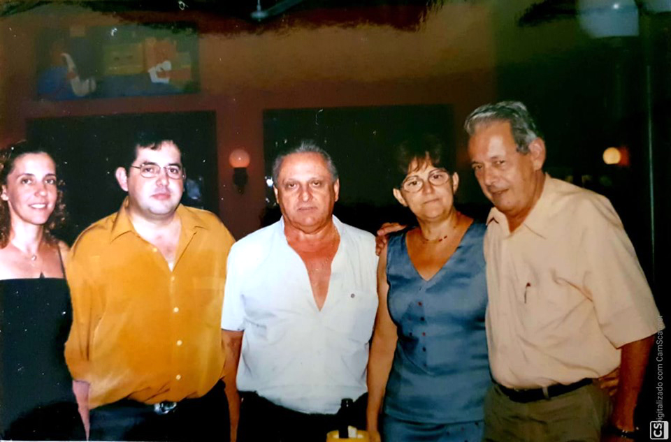 Cleria e Eduardo  Bernardino,  Germano Ferreira,  Anália  e Tim Ferrari