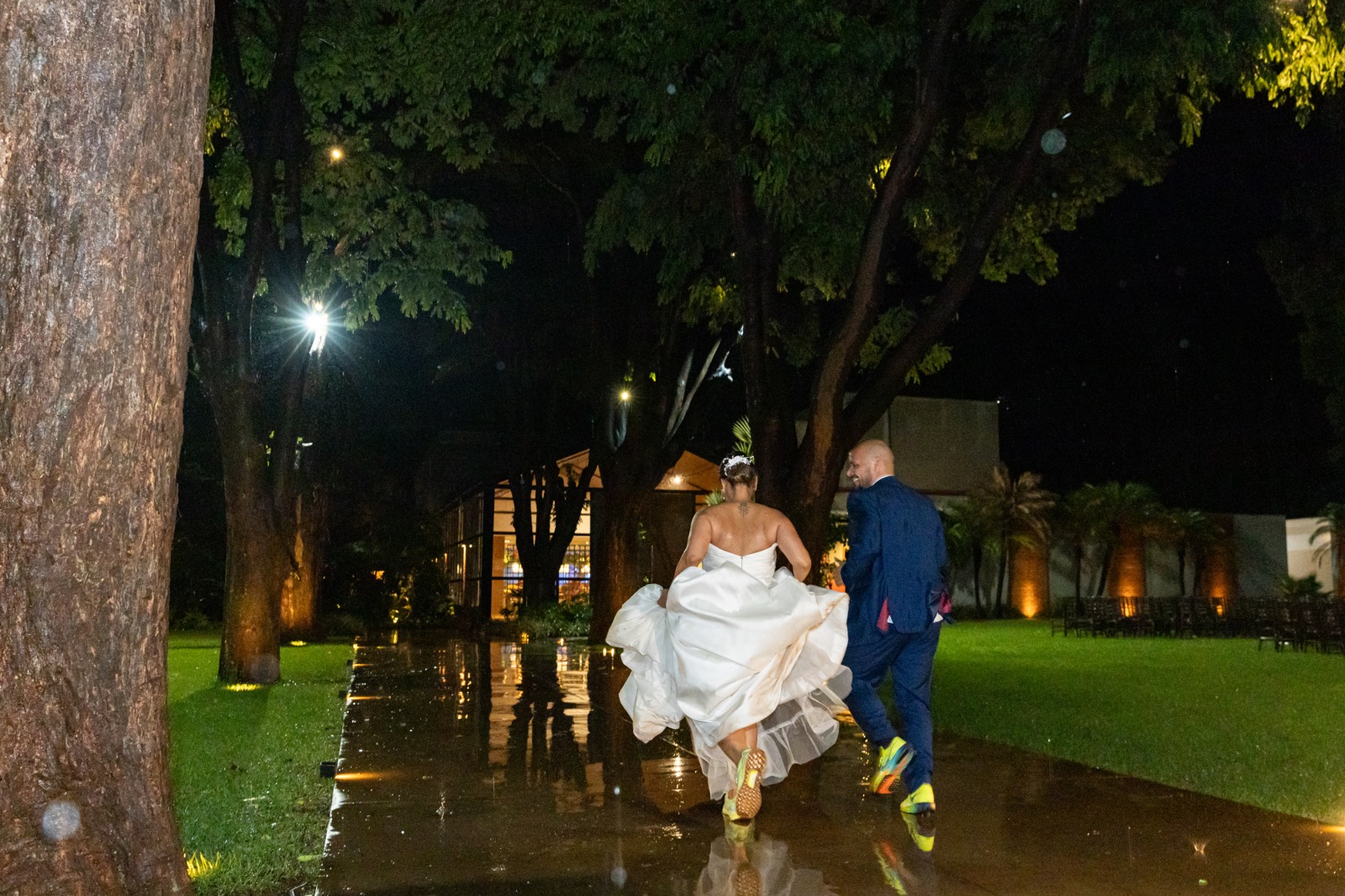 A chuva, em vez de obstáculo, foi uma vitória ...