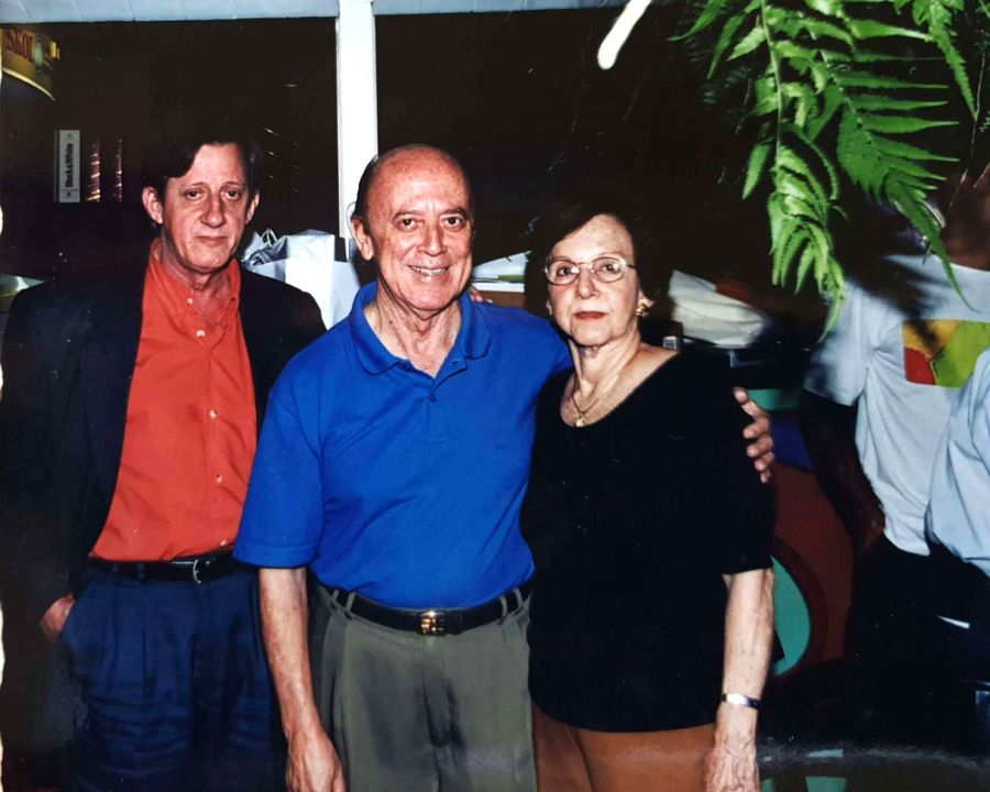 Arthur Leonetti,  Cidoca e Vilmar  Silva
