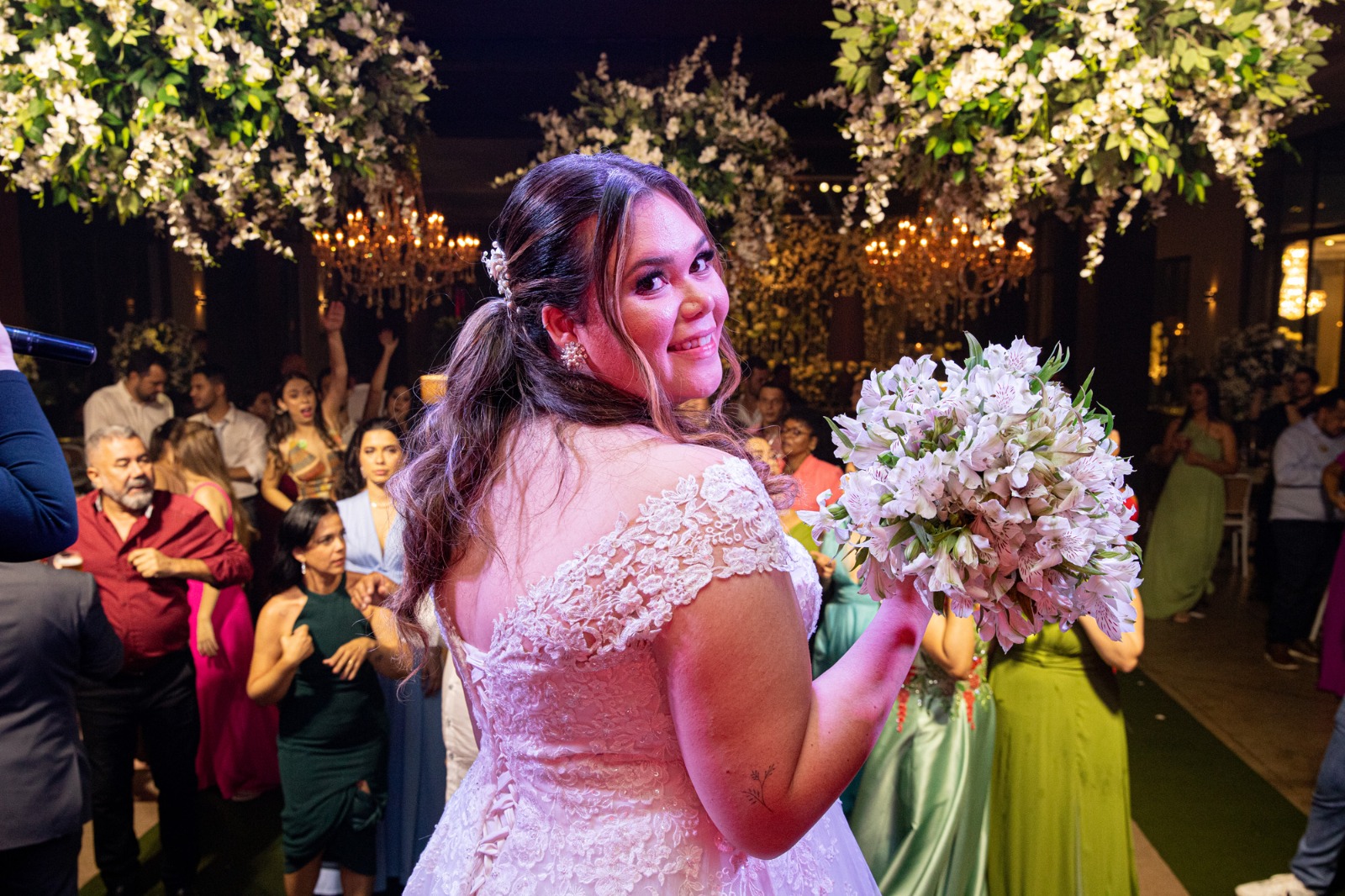 E o momento tão aguardado em todos os casamentos...