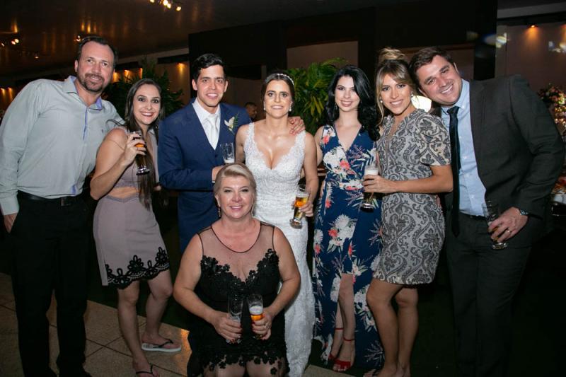 Fernando Torres, Fabiana Medeiros, Iara Ferreira, Leticia Ferreira, Marcela Marques Ferreira e Felipe Lucio
