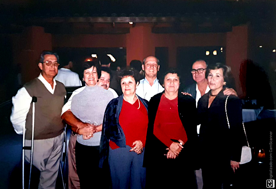Marli e Acyr Marteletto,  Sônia e José  Adolfo Ferrero,  Idelma e Luiz Fumagalli, Maria Célia e Naná  Oliveira