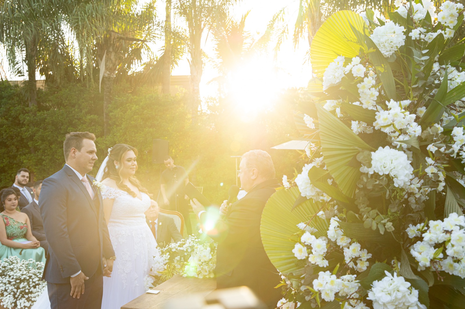 Novamente a luz do sol ao entardecer dando seu espetáculo