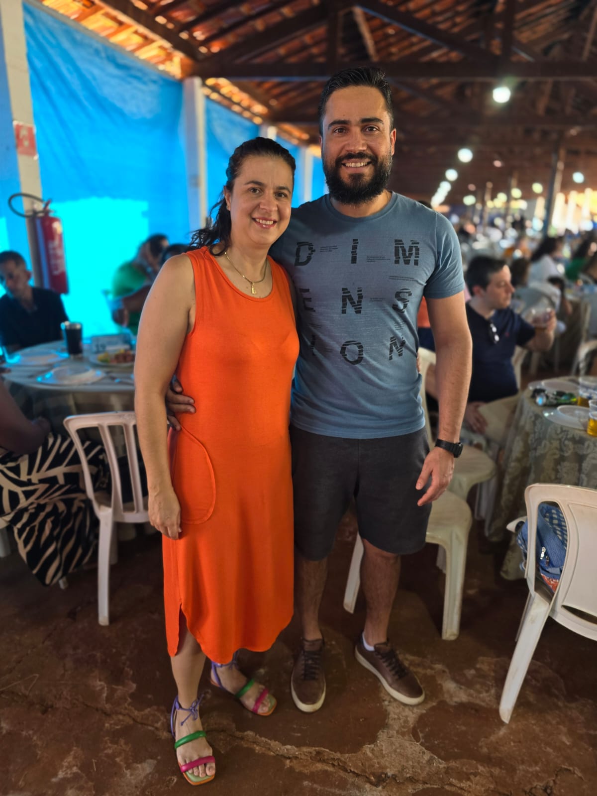 Mônica  e Bruno  Nogueira