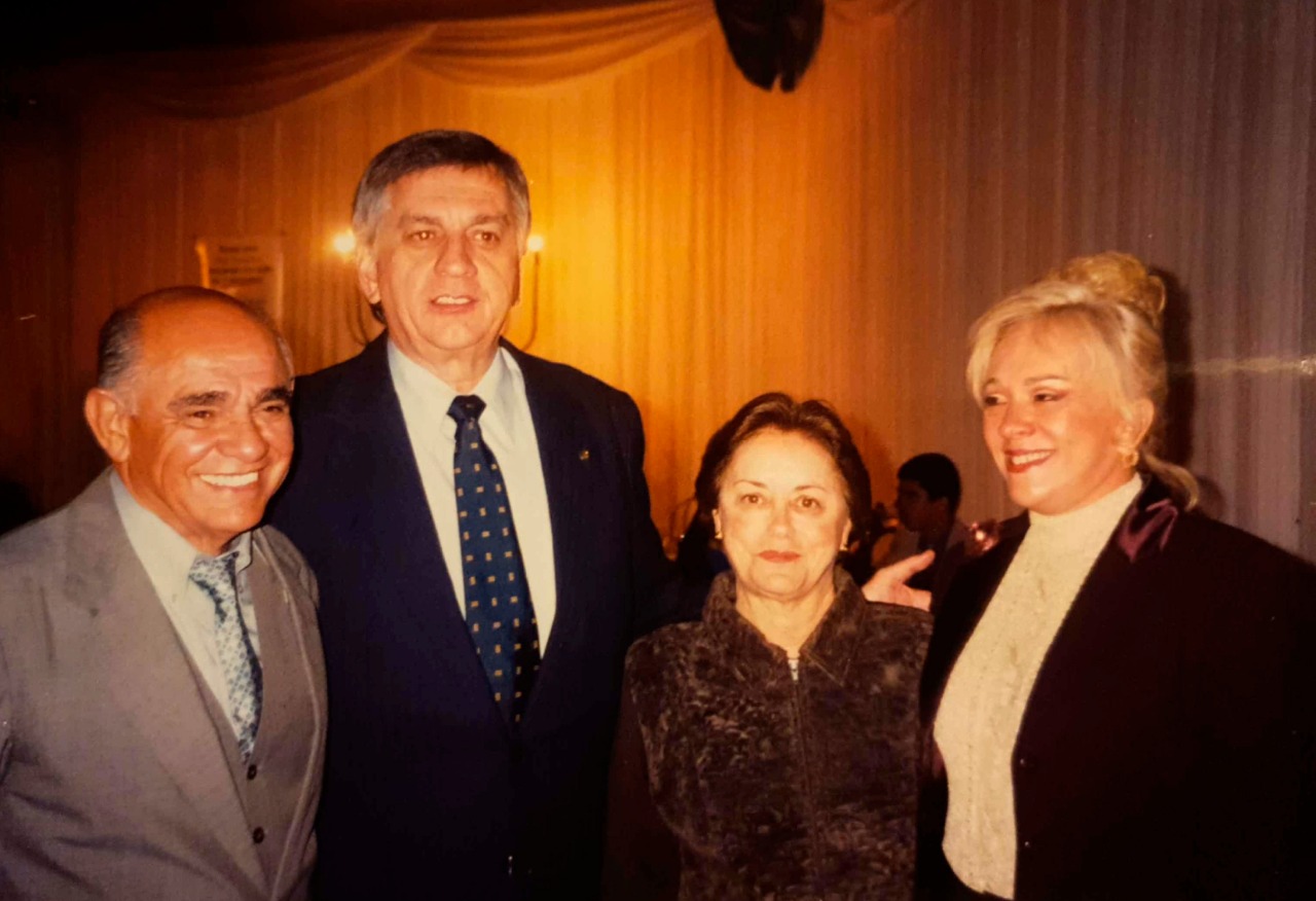 Lair Deienno,  Waldemar Coraucci,  Terezinha  Deienno,  Elmara  Bonini