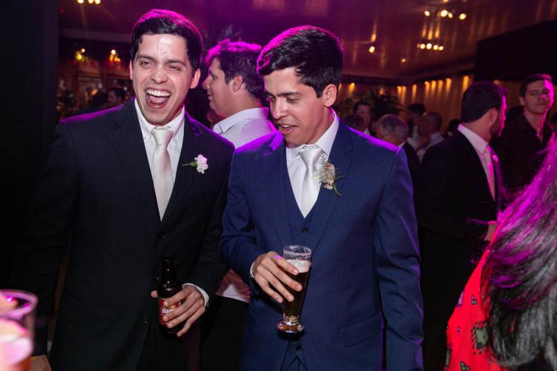 Os irmãos Rodrigo e Guilherme