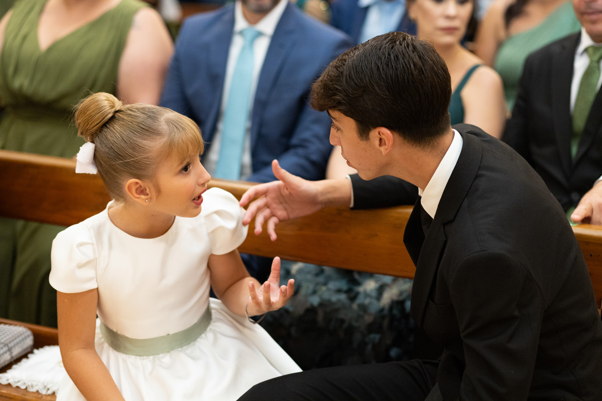Filhos da noiva, Cecília Graner e José Oswaldo Ribeiro de Mendonça Filho