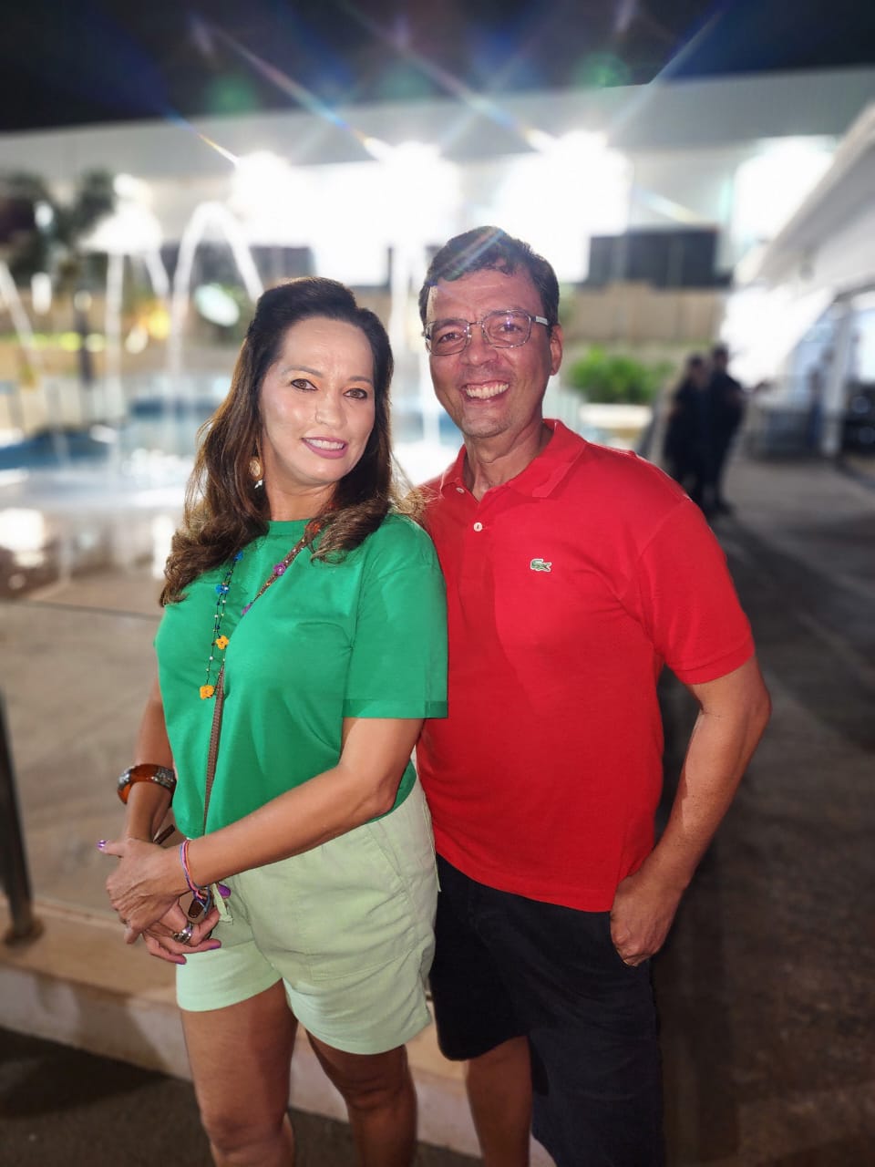 Valéria  e Júlio  César  Oliveira