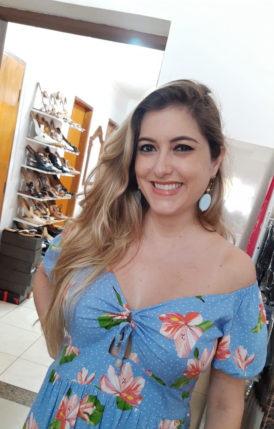 A filha Paula, grávida de uma menina: Maria Clara