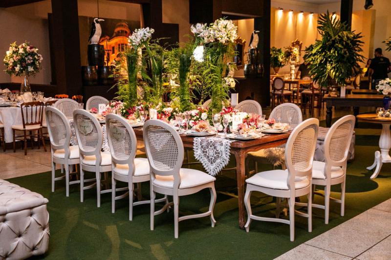 Tudo prepatado pela empresa francana Só Verde Decorações