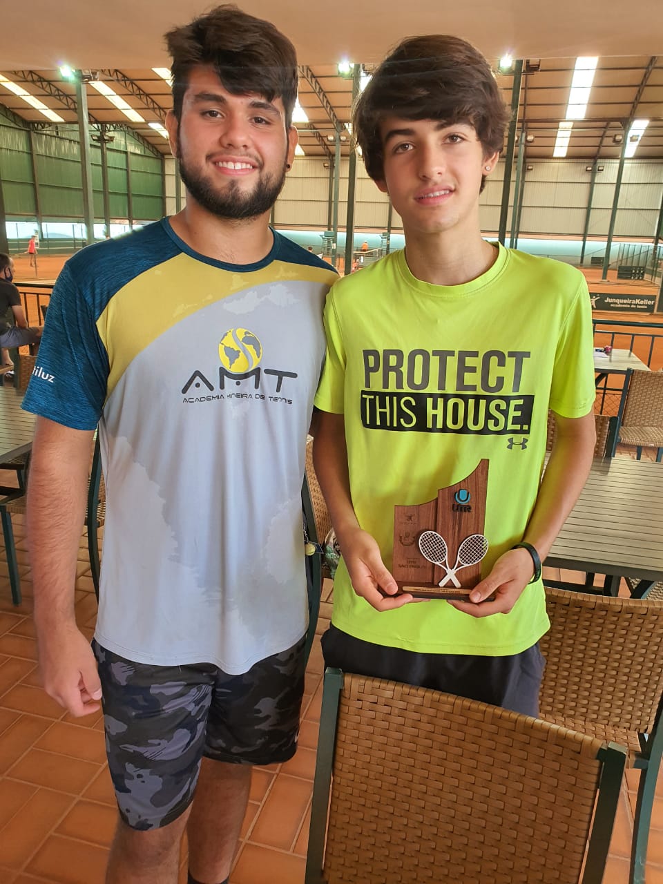 Vice- Campeões: Paulo  Vitor  Parreiras, Breno  Maciel