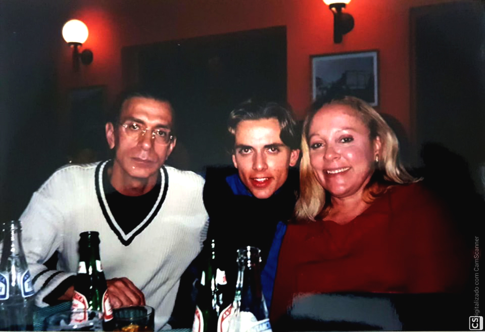 Fernando,  Cristina  e João Alfredo Garcia