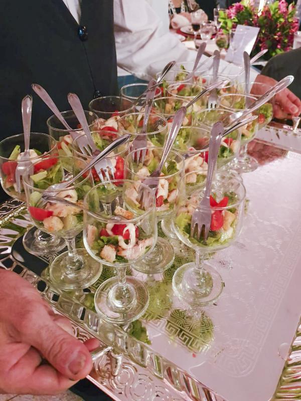 O serviço  impecável  do Buffet  Espaço  Tênis