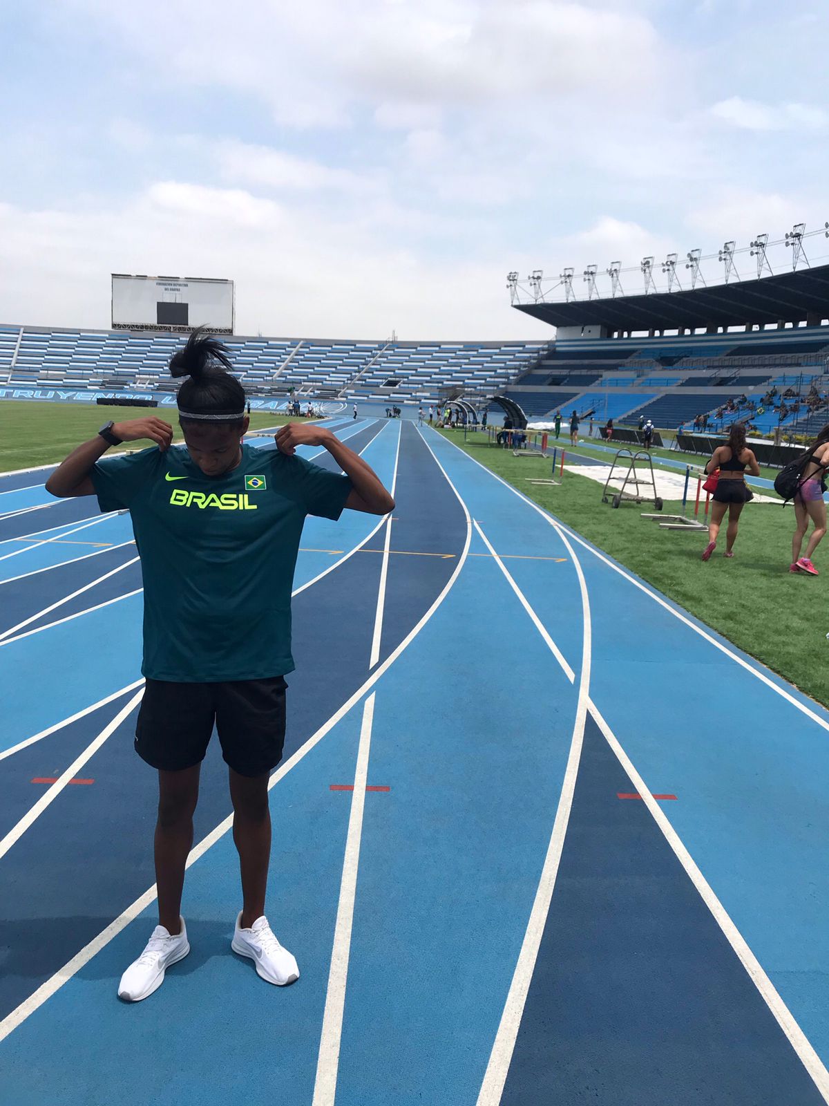 No último campeonato Sul-Americano Sub 23, no Equador