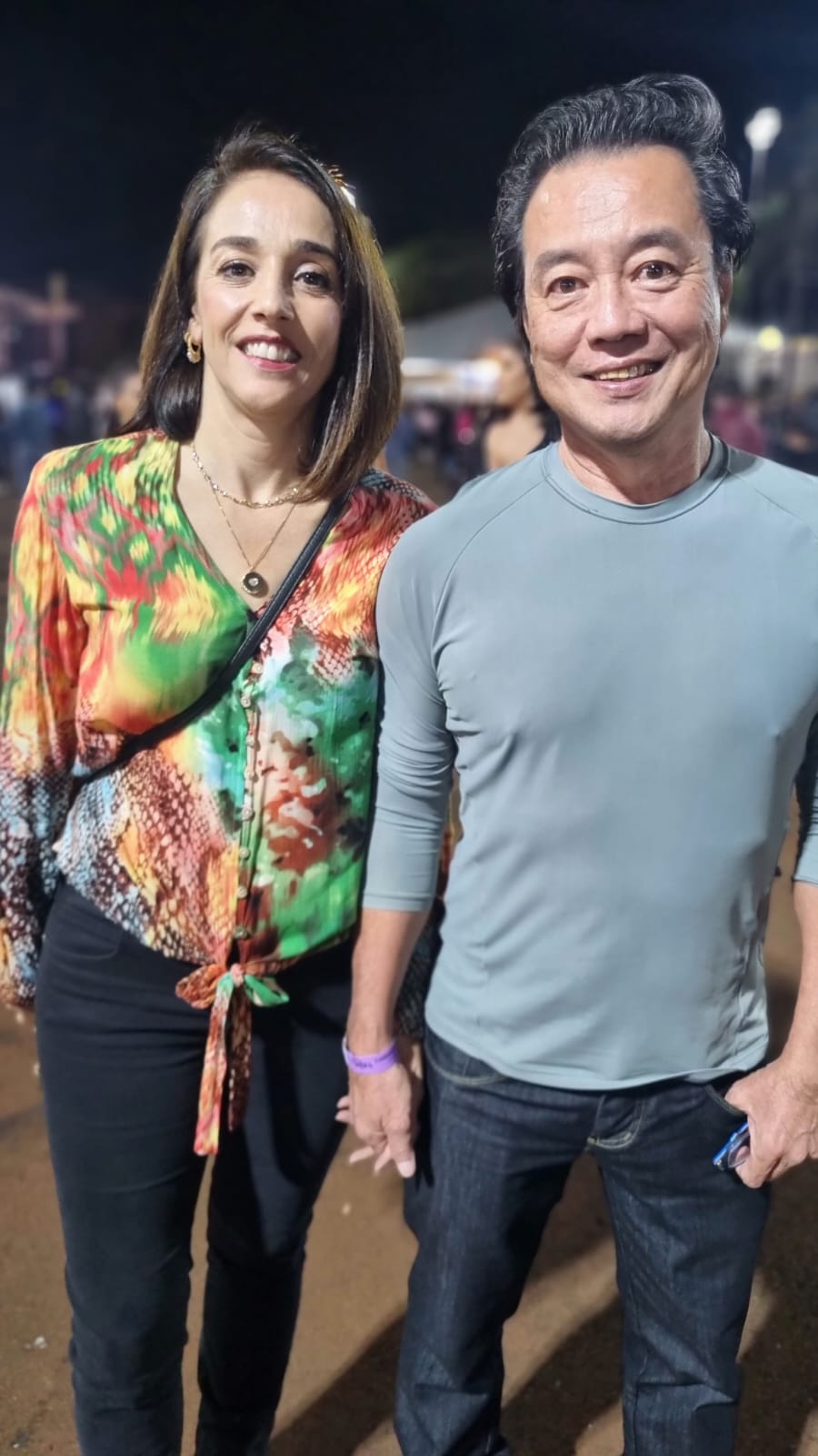 Cláudia  e Carlos Takasaki