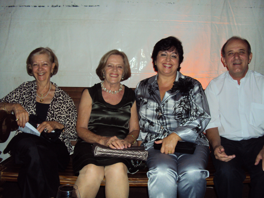 Marlene Miguel, Flora Nader, Clelia Alves, Padre Evaristo