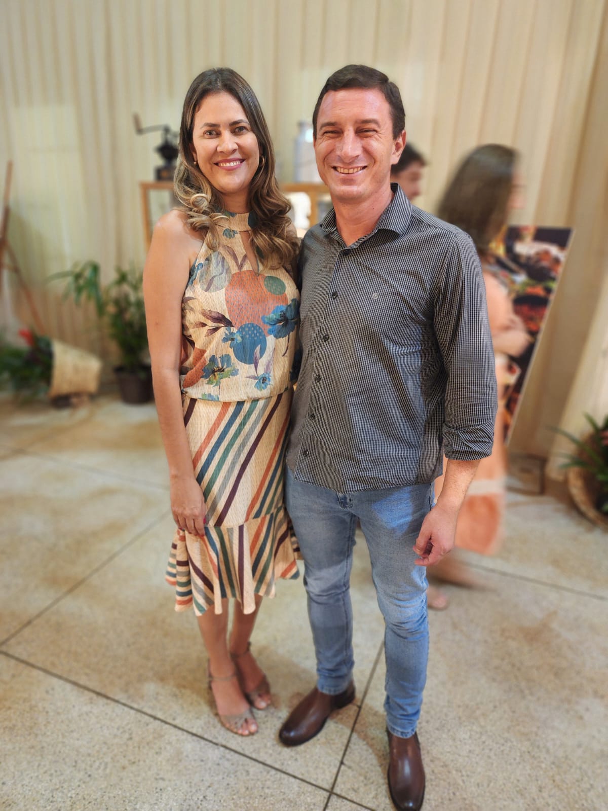 Simone e Nelson Sarri