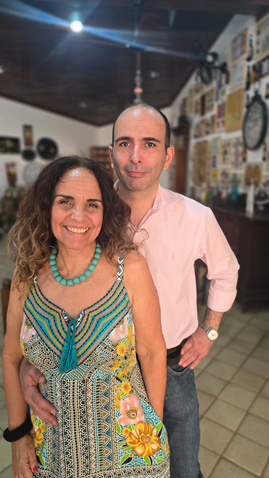 Patrícia Santhos e César Felicio