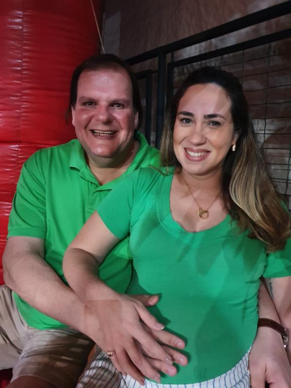 Natália e  Douglinha  Nardelli
