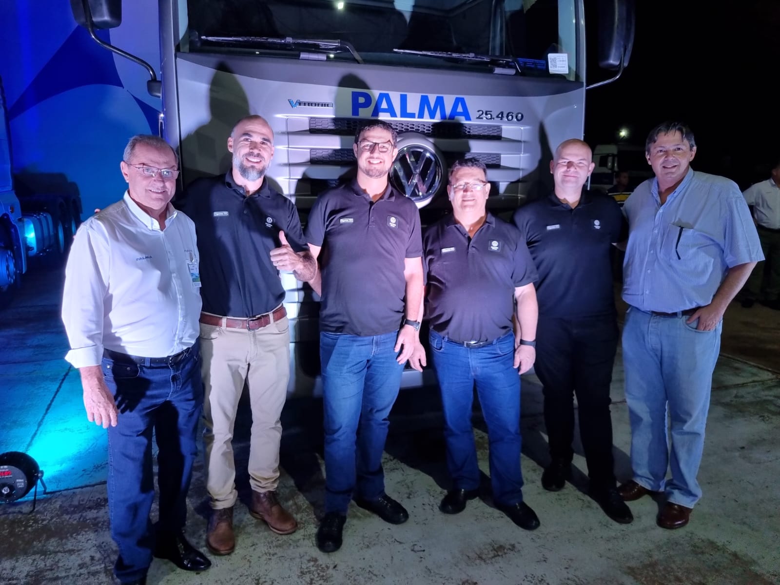 André Ramalho com a equipe Palma e Volkswagen