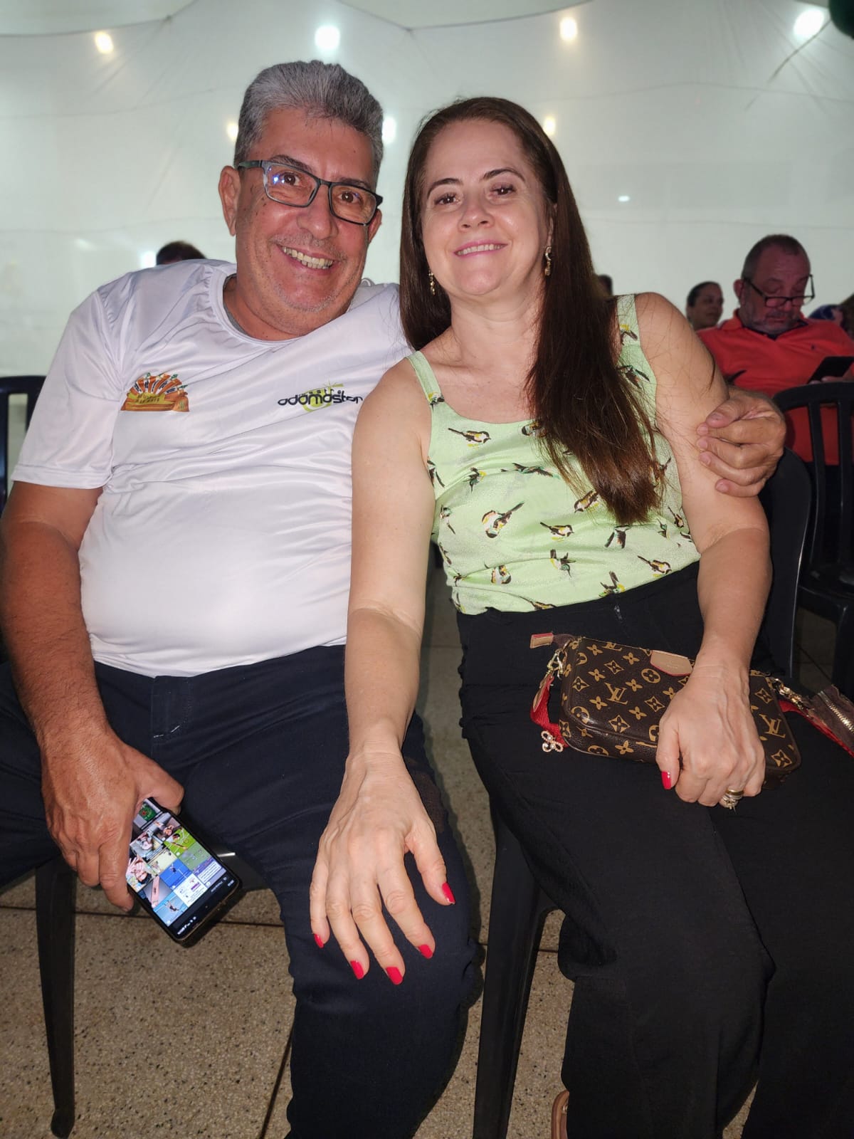 Leidamar e Flávio  Delmonico