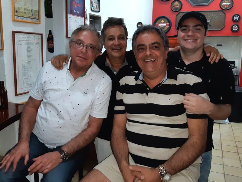Luís Gonzaga Maffia, Guto Teixeira, Felipe David, Vitor Maffia