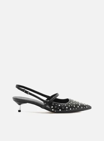 Kitten heels no sling back