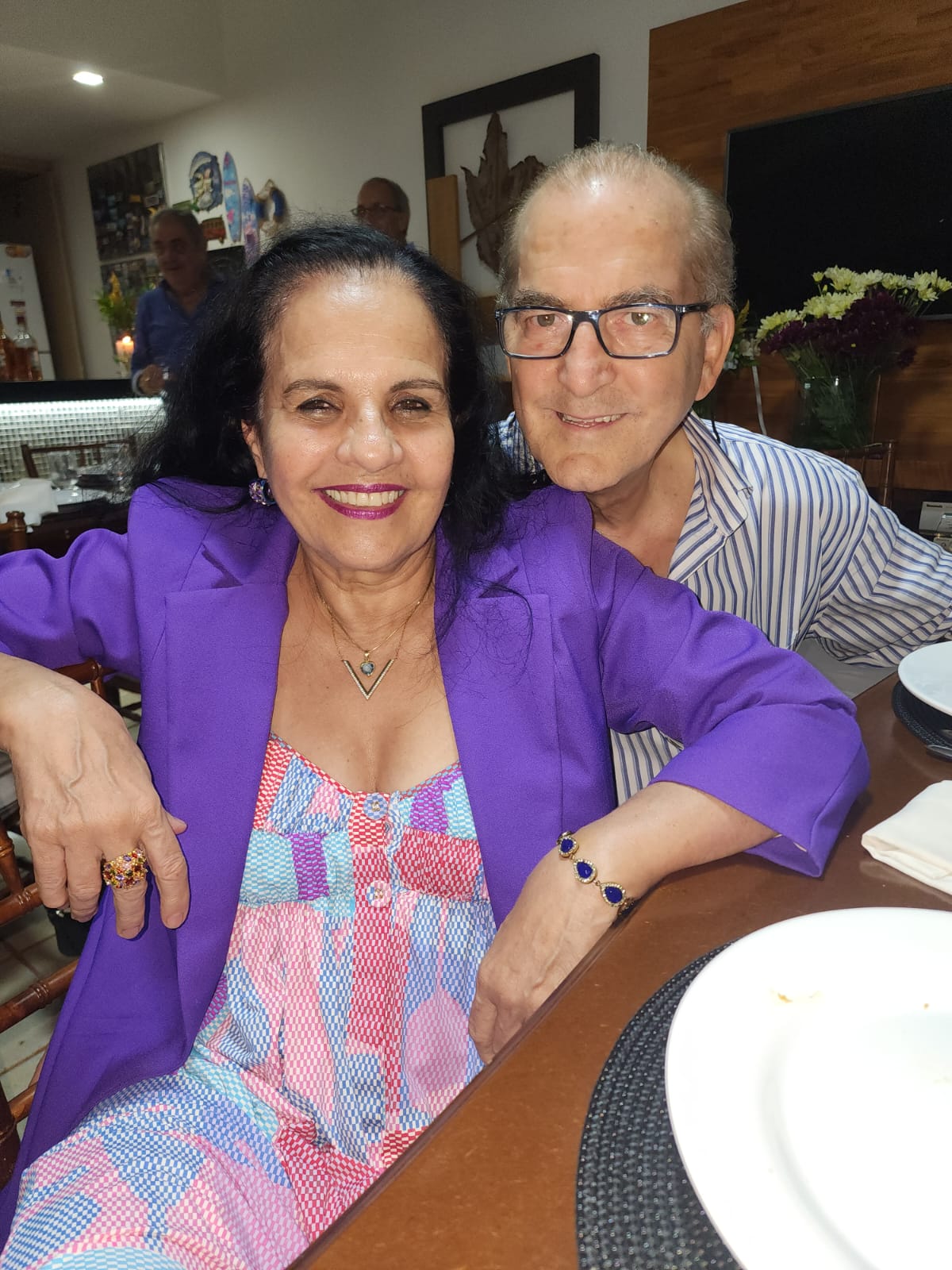 Margarete  e Cresio Vaz Santos