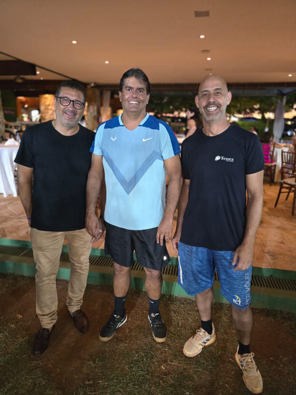 Sandro Bonadio, Cláudio  Fonseca, Welen Silva