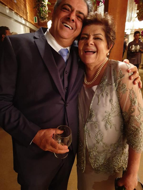 Uma festa acontecendo na festa: Cidinha Moisés David, avó da noiva