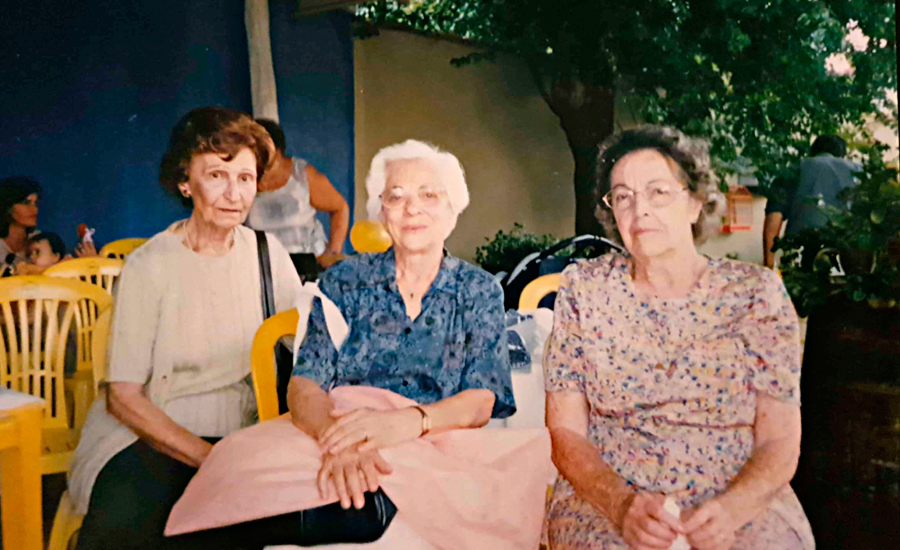 Vera  Enout  Vilella  Rosa,  Maricota Vilella Rosa,  Arnalda Melo Silva