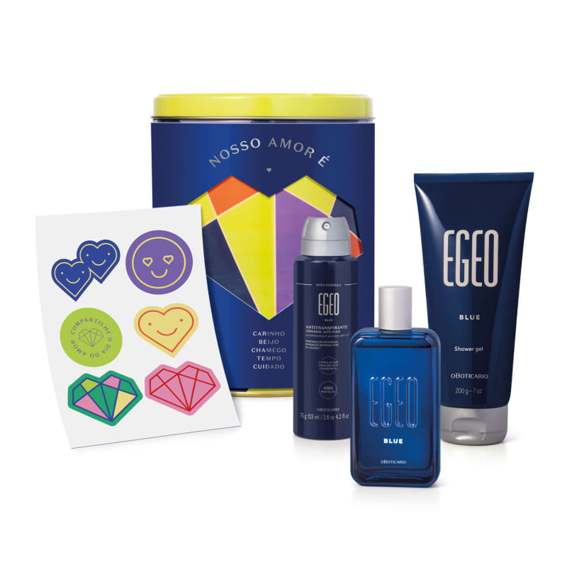 Kit EGEO Blue (5 itens)  - R$ 227,50 R$ 195,90