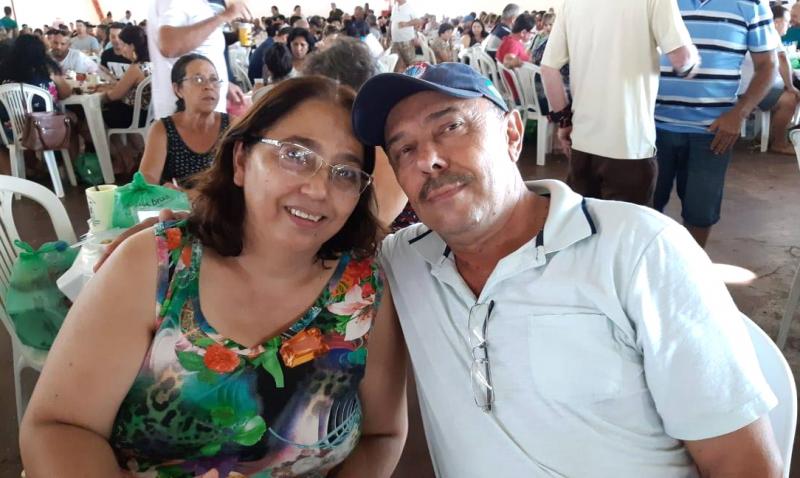 Luíza e José Aparecida da Silva